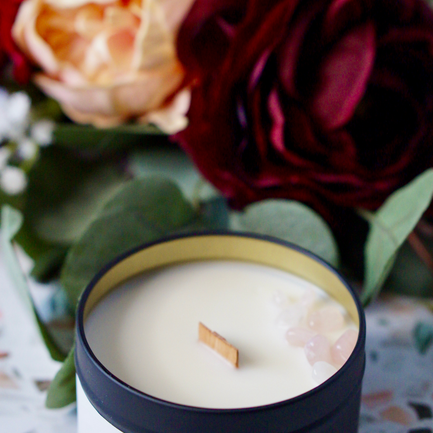 Be Mine - with Rose Quartz Crystals