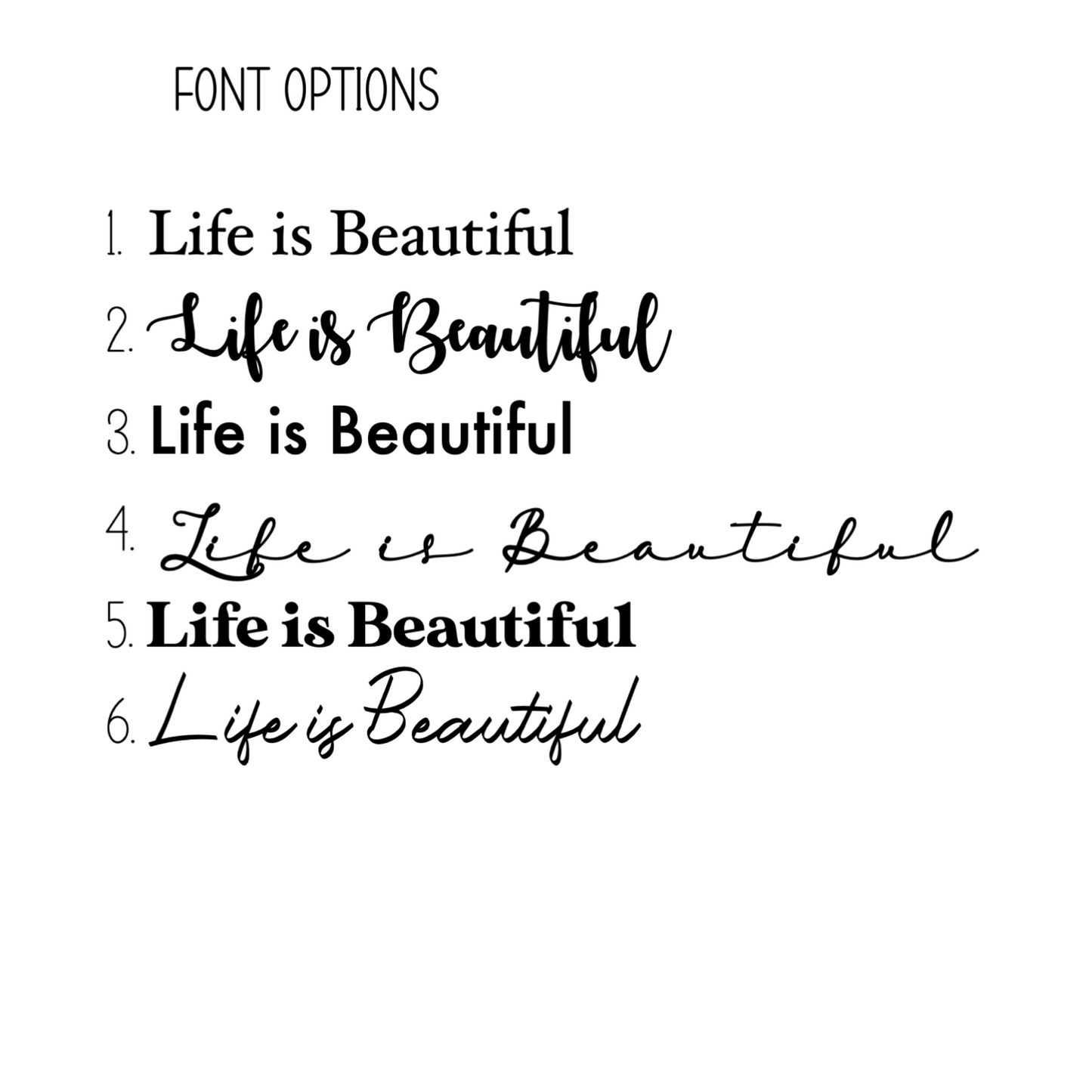 Custom Vinyl Decal
