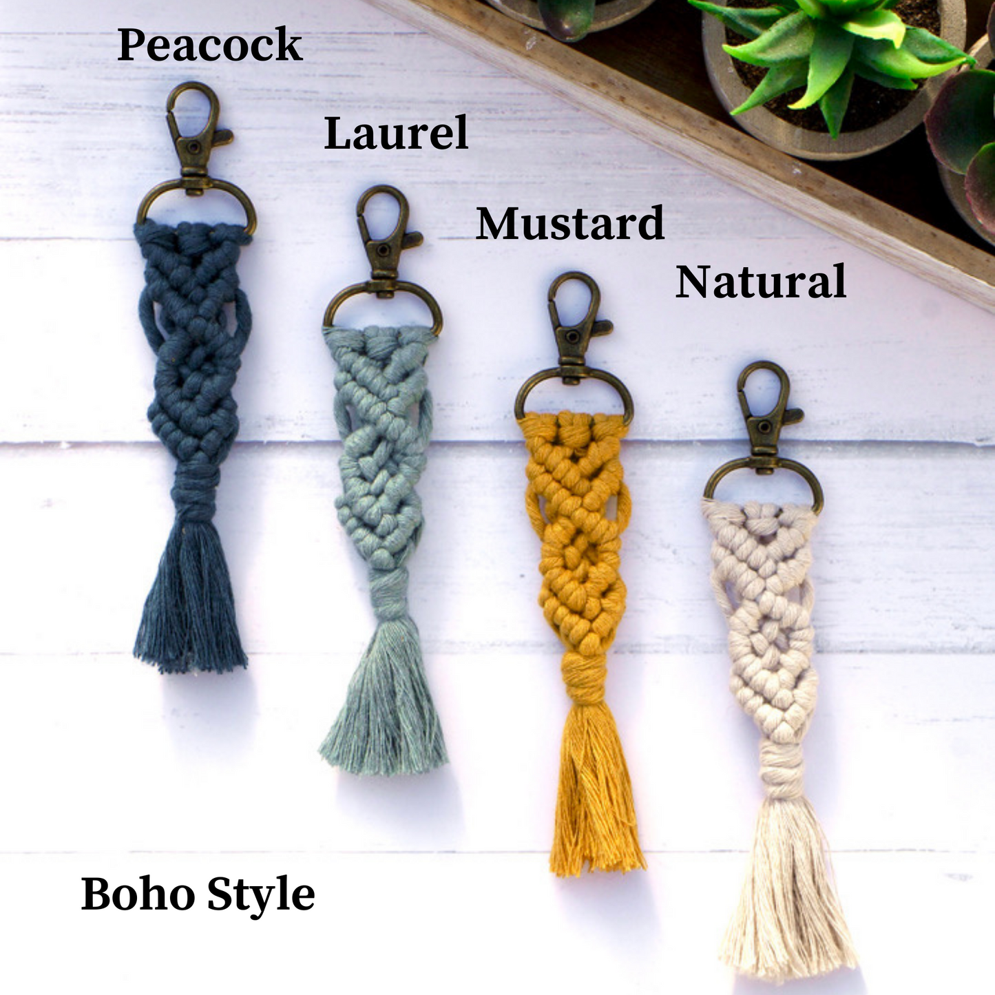 Macrame Keychain