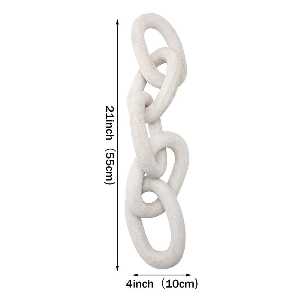 Wood Chain Link
