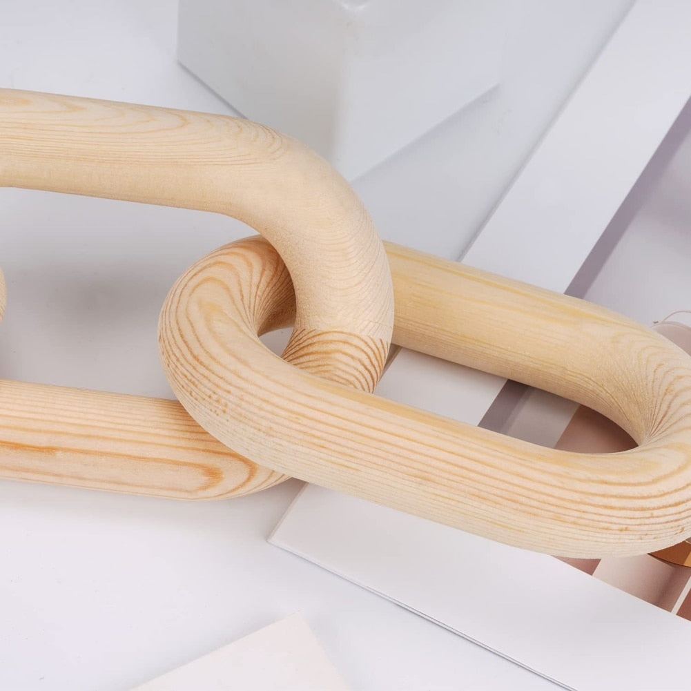 Wood Chain Link