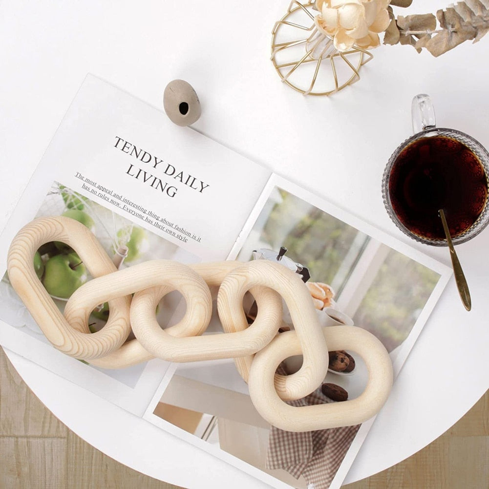 Wood Chain Link