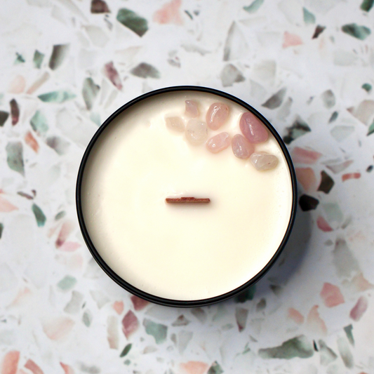 I Hate Everyone - with Rose Quartz Crystals