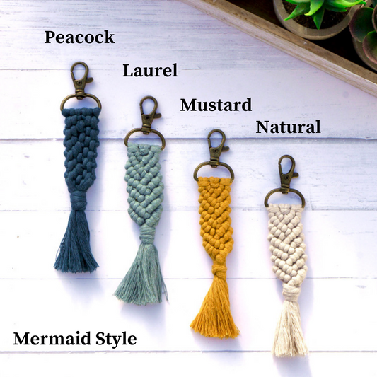Macrame Keychain